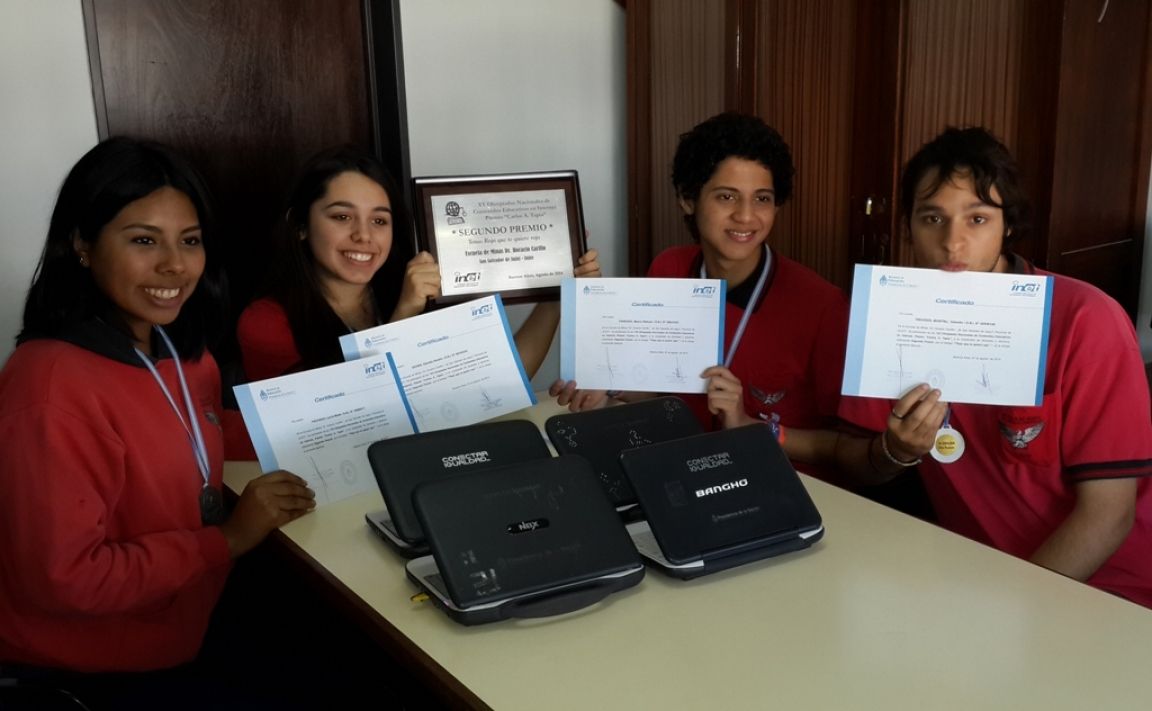 Lucía, Dani, Mauro y Valen
