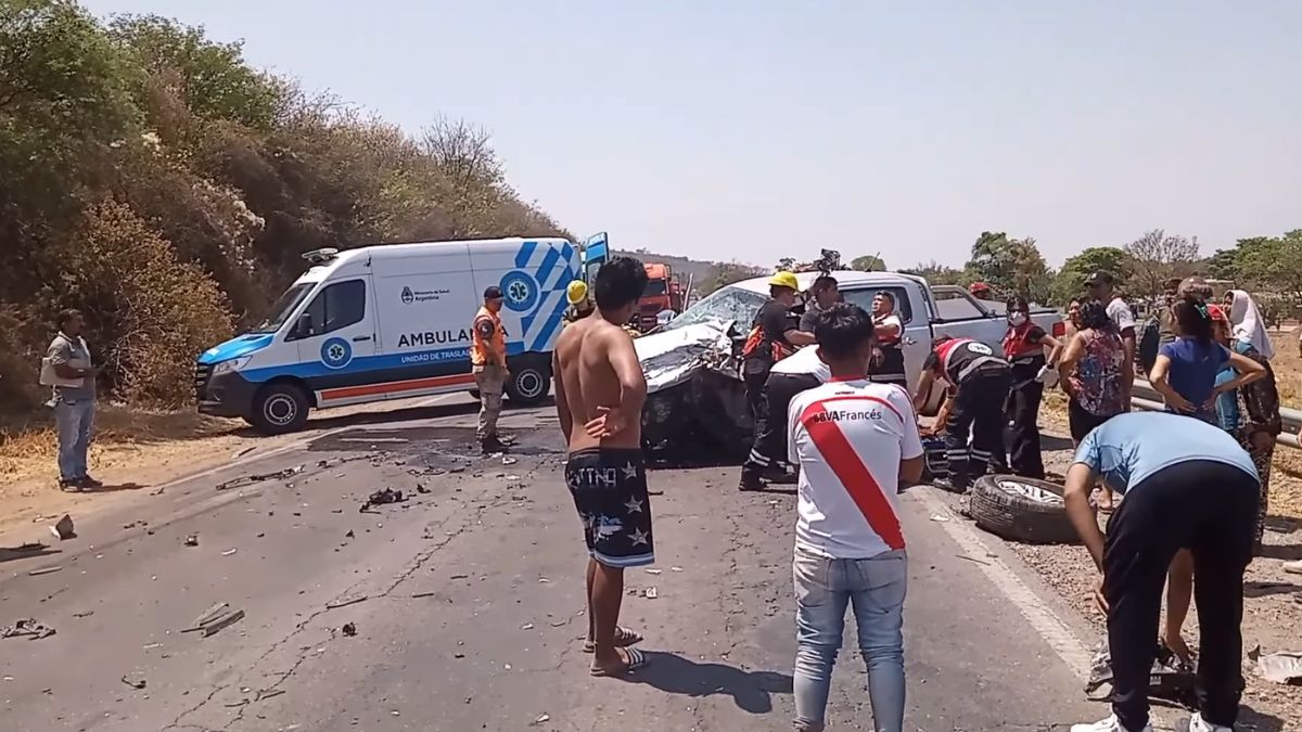 Choque en San Pedro de Jujuy.