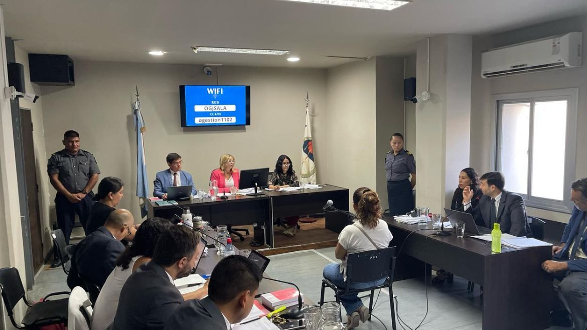 Juicio en el Centro Judicial de San Pedro