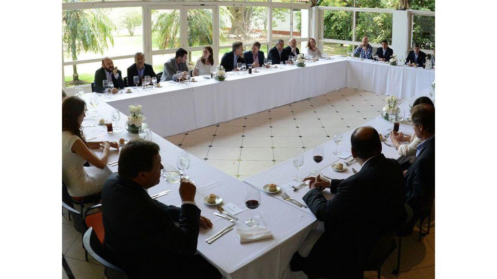 Reunión de Macri y gobernadores