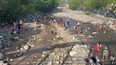 Calor extremo en Jujuy: cientos de jujeños buscaron alivio en Yala