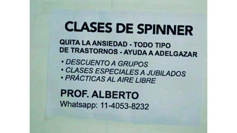 Folleto falso