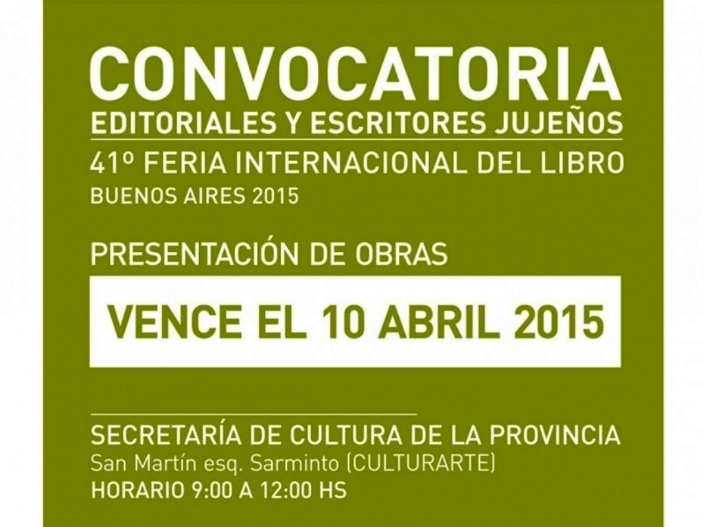 Literarias convocan a escritores locales