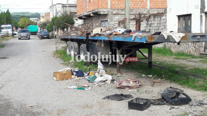 Acoplado abandonado