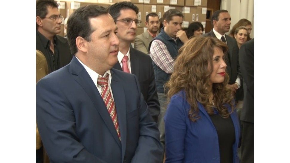 Alejandra Martínez y Alejandro Snopek