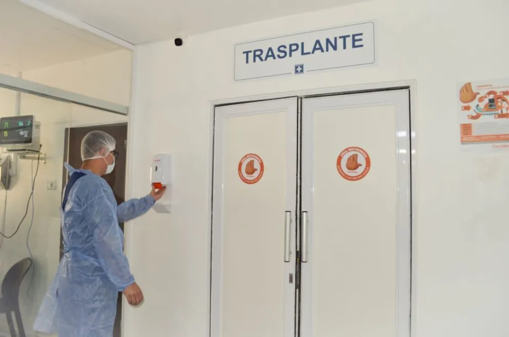 concretaron una ablacion multiorganica y van 42 procedimientos en el ano