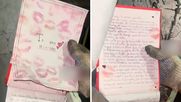 Un recolector de residuos encontró una extensa carta de amor dentro de la basura. Un recolector de residuos encontró una extensa carta de amor dentro de la basura.