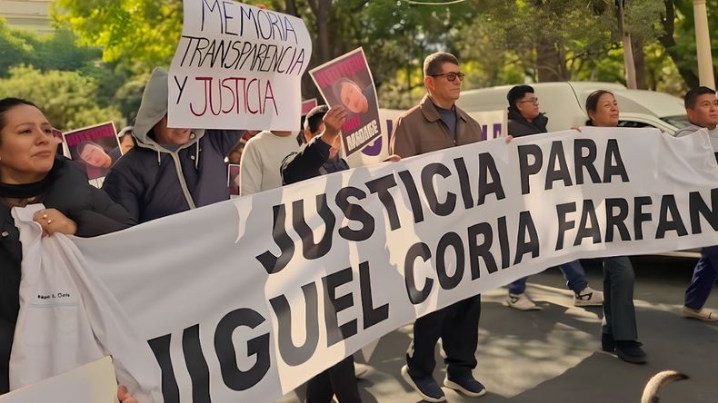 Justicia por Miguel Coria (Foto: Angirü Bolivia)