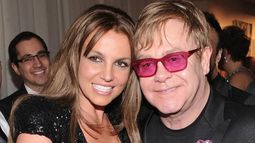 Britney Spears y Elton John.