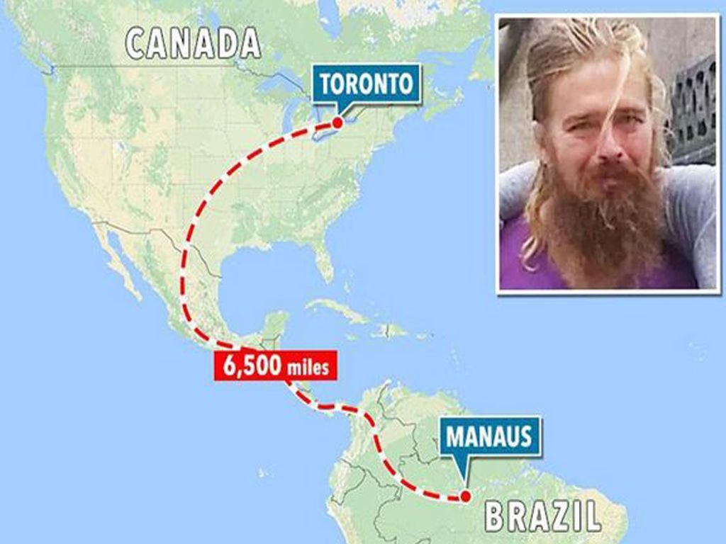 Camino desde Toronto a Manaos