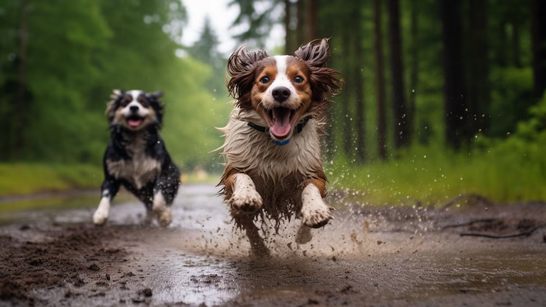 El paseo debe terminar con la vuelta a algún sitio donde pueda hacer sus necesidades, por si aún lo necesita, y con un paseo tranquilo y relajado hacia casa.
