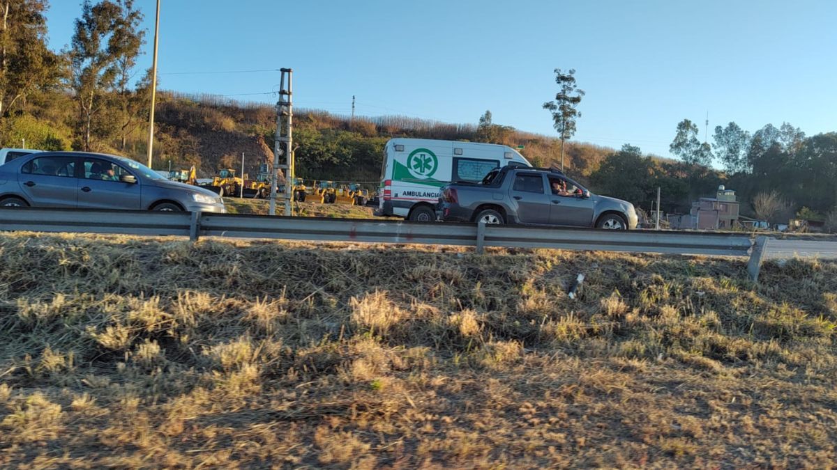 Siniestro vial en Ruta 66 altura de la Nueva Terminal: murió un peatón