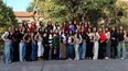 Las candidatas de la Escuela Normal.