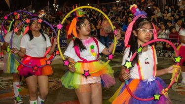 Desfile Bienvenida Primavera de la Fiesta Nacional de los Estudiantes.