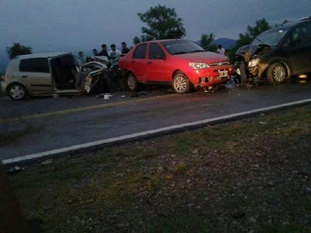 Múltiple accidente en San Pedro