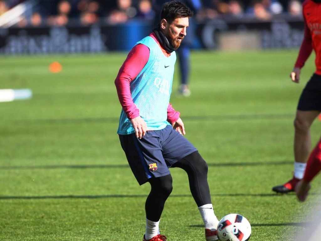 Messi en su club