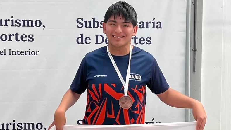 La natación adaptada le dio las primeras medallas a Jujuy en los Juegos Evita