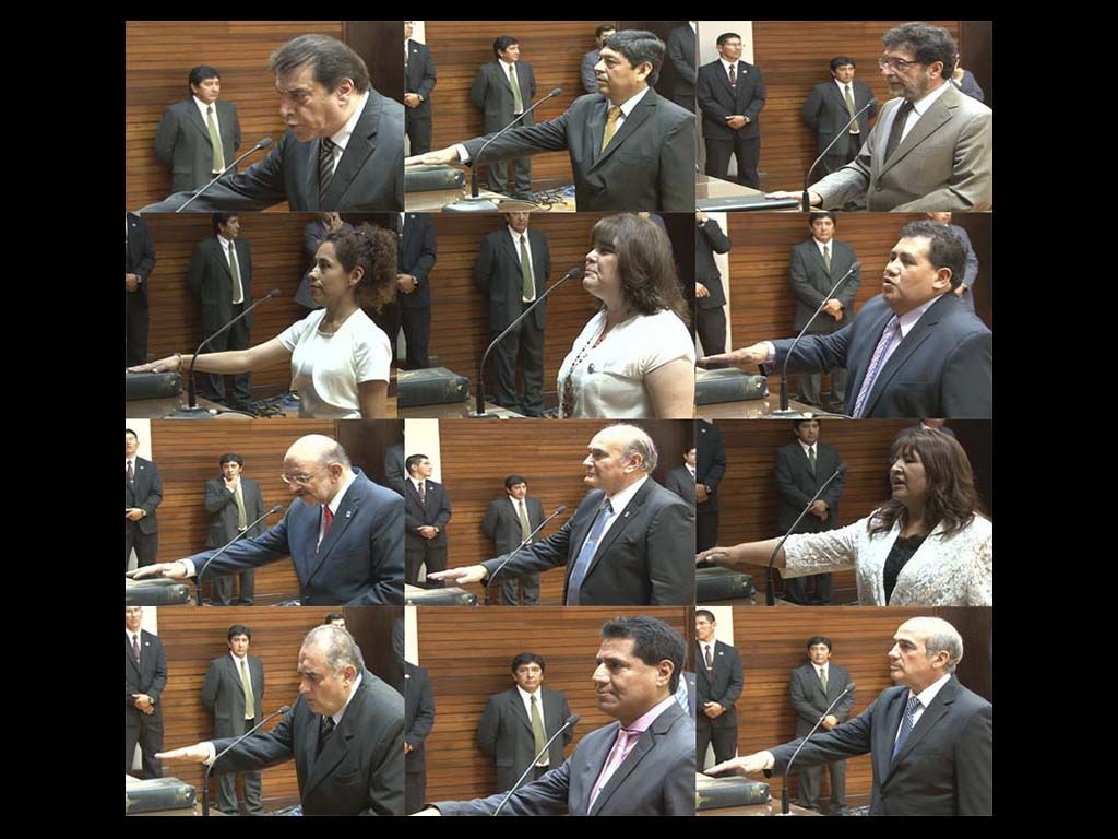 Jura de diputados en la Legislatura