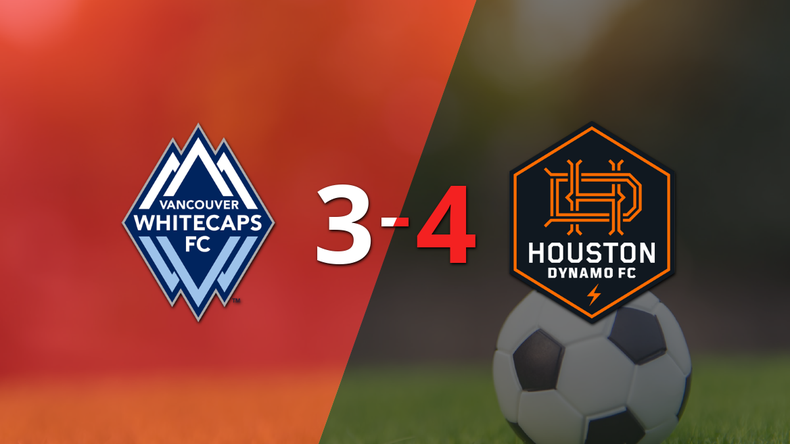 Doblete de Griffin Dorsey guió el triunfo de Houston sobre Vancouver Whitecaps FC