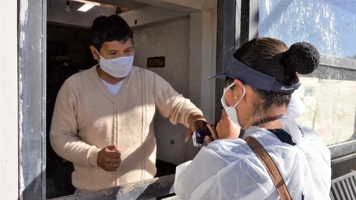 Búsqueda de casos de covid-19 en Jujuy. /Foto: Prensa Gobernación