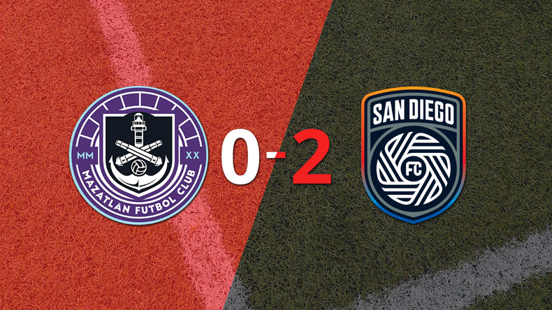 San Diego FC superó a Mazatlán con dos tantos de Onni Valakari