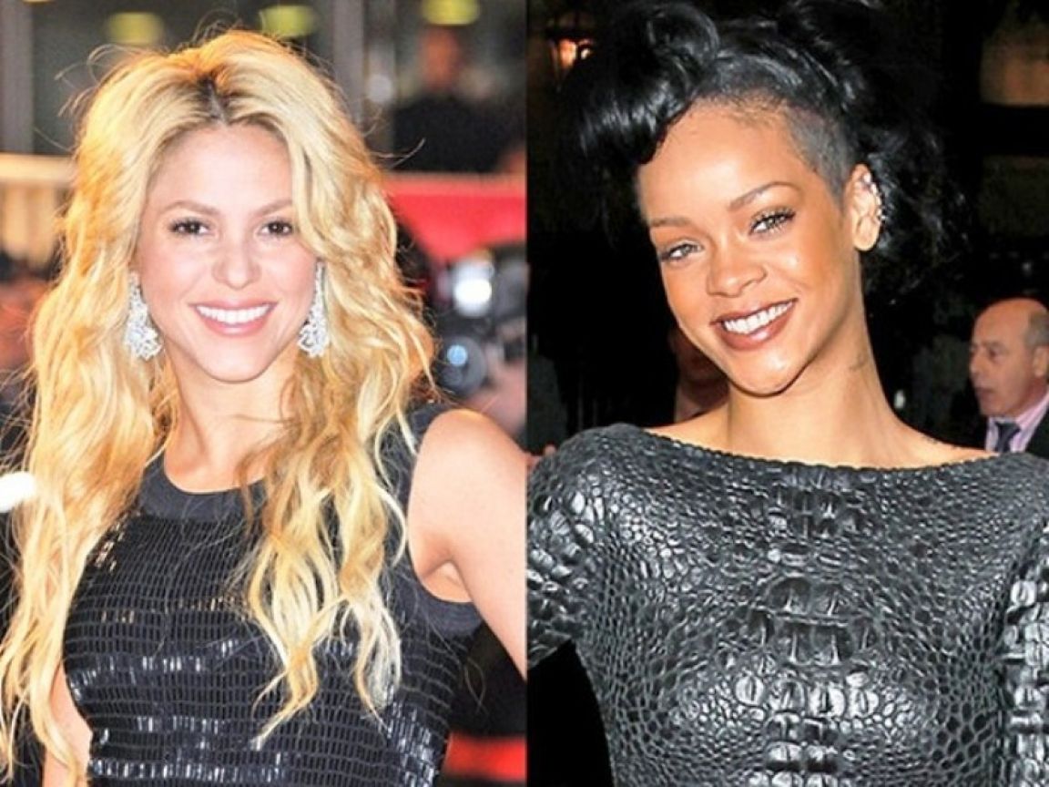 Shakira y Rihanna juntas