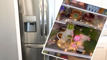 El interior de este electrodoméstico se convirtió en un nuevo espacio para poner a prueba la creatividad.