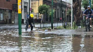 Salta: cayeron 17mm de agua en una hora.