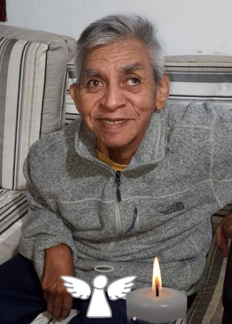 La imagen de Jorge Omar Anachuri compartida por una de sus sobrinas (foto de Facebook)