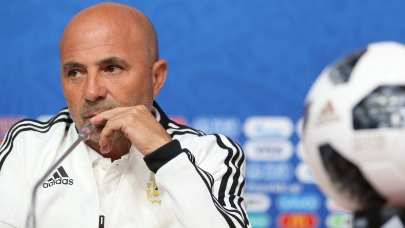 Jorge Sampaoli: Se va a ver lo mejor de la Argentina en el partido con Nigeria