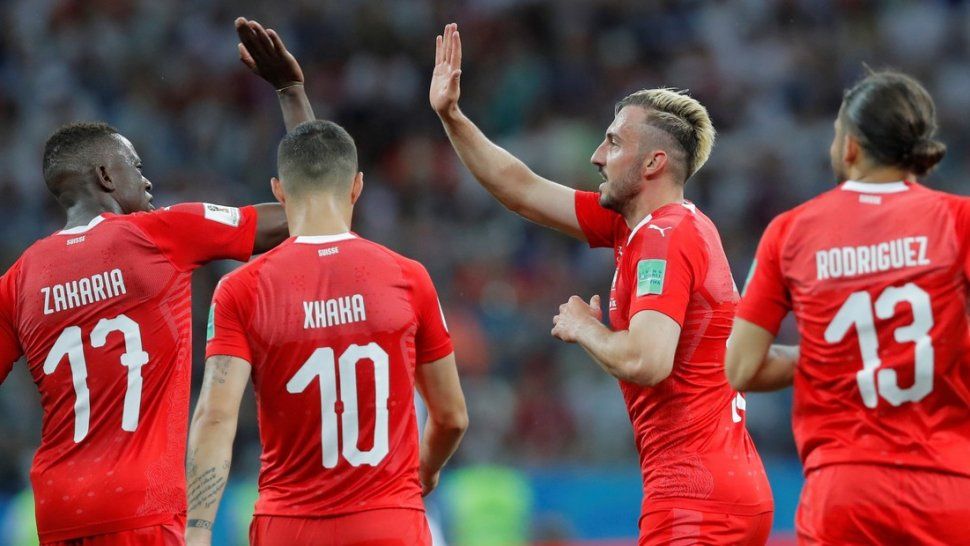 Suiza empató con Costa Rica y le alcanzó para clasificar a octavos