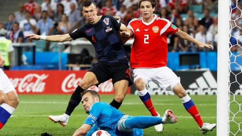 Croacia le ganó por penales a Rusia y se mete en semifinales