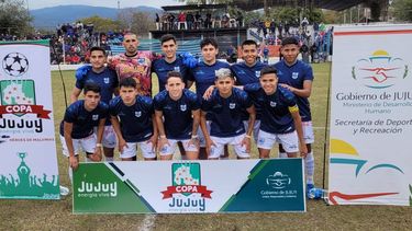 Gimnasia derrotó a Alberdi 3 a 1 en los octavos de la Copa Jujuy. (Foto Prensa Oficial de Gimnasia)