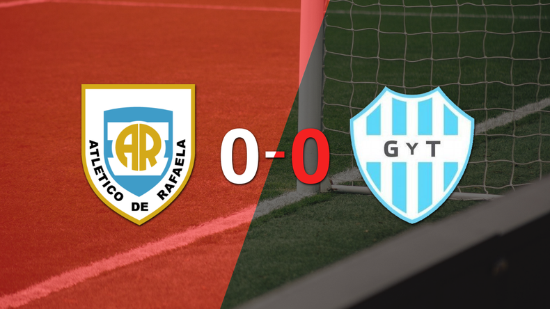 Sin goles, Atlético Rafaela y Gimnasia y Tiro igualaron el partido