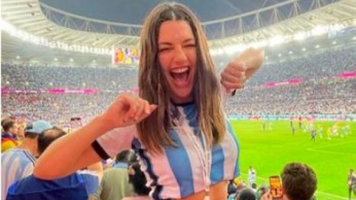 Sofía Jujuy Jiménez está en Qatar disfrutando del Mundial.&nbsp;