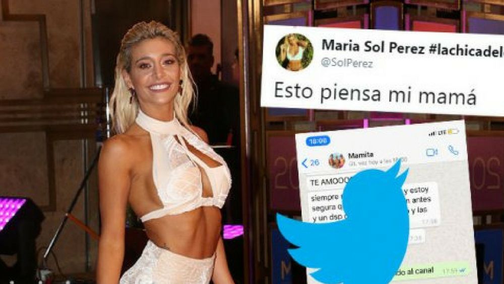Sol Pérez reveló un chat con su madre tras las críticas a su look