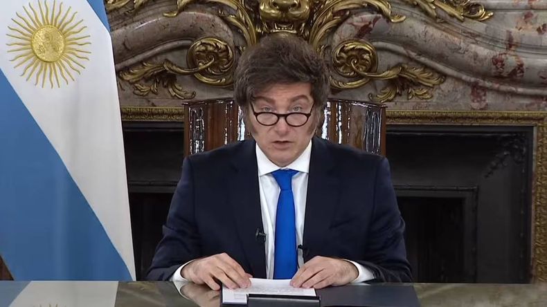 Javier Milei presentará por cadena nacional la reforma del Banco Central