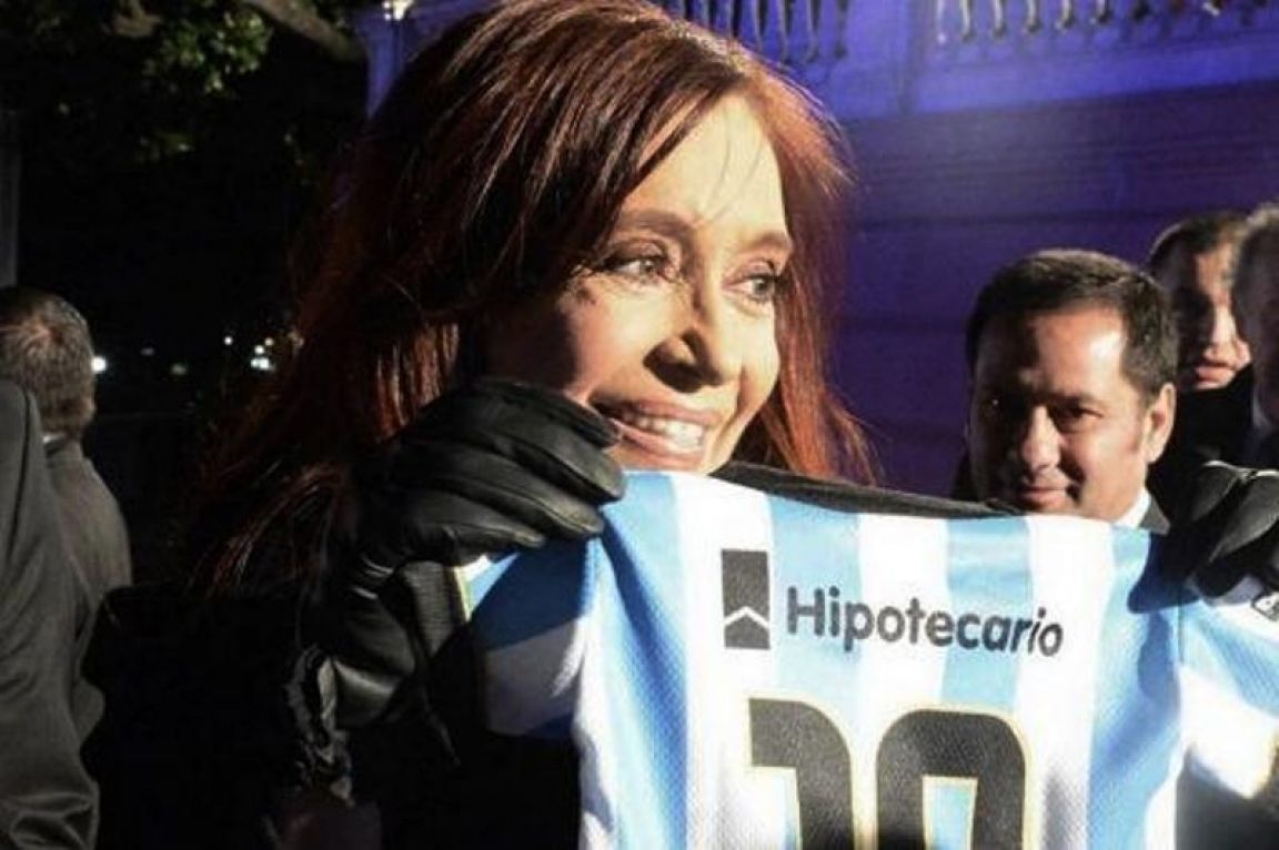 Cristina visitó a Néstor
