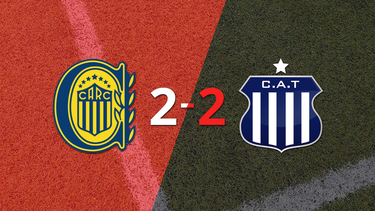 Ignacio Malcorra firma un doblete en el empate en 2 entre Rosario Central y Talleres