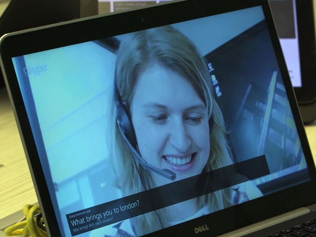 Skype translator