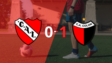 Solitario gol le da triunfo a Colón sobre Independiente