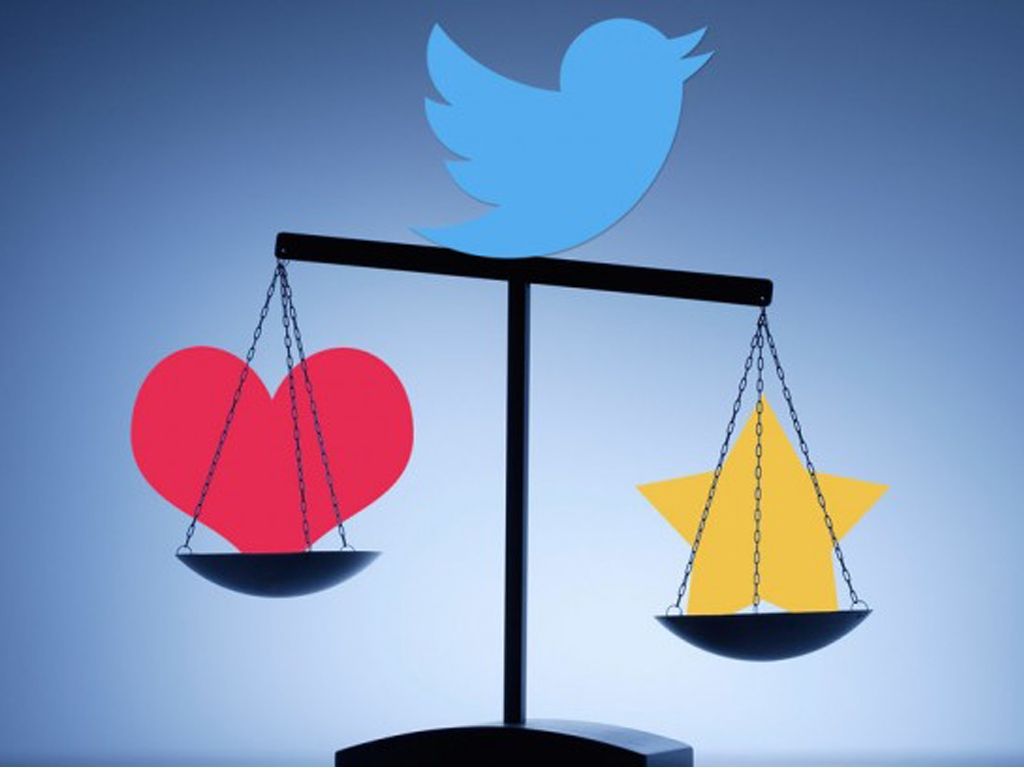 Twitter puso un corazón