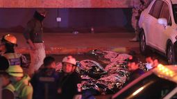 Al menos 37 migrantes muertos en un incendio en la frontera norte de México.