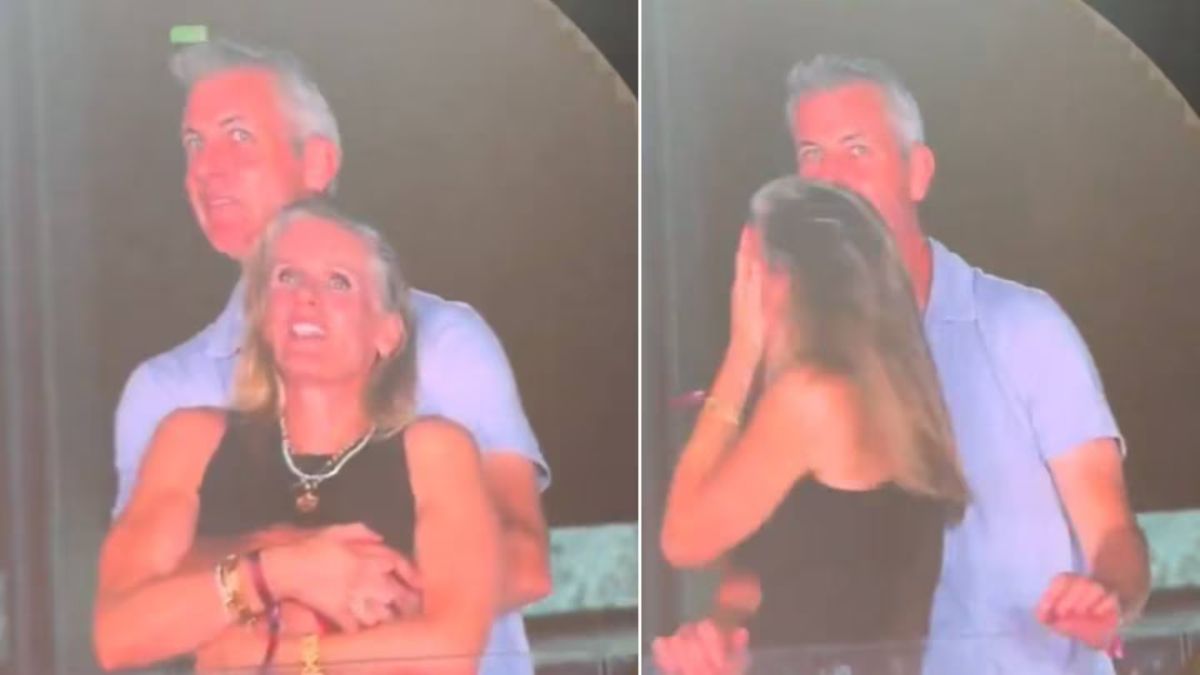 ¡Quedaron expuestos! Fueron a ver a Coldplay, salieron en la pantalla gigante muy románticos pero eran amantes. &nbsp;