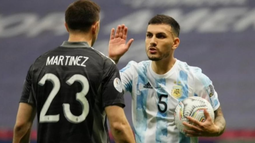 WhatsApp: Broma, Leandro Paredes a Dibu Martínez en el grupo
