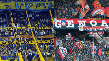 La espectacular camiseta que Genoa prepara para homenajear a Boca.&nbsp;