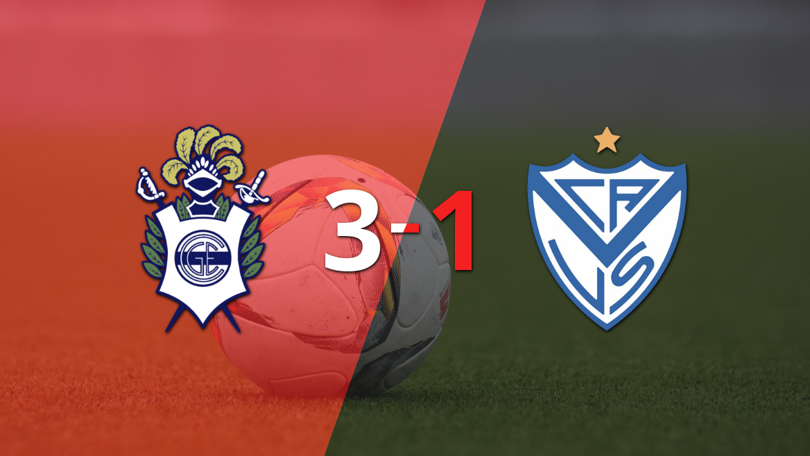 sin muchas complicaciones, gimnasia vencio 3-1 a velez