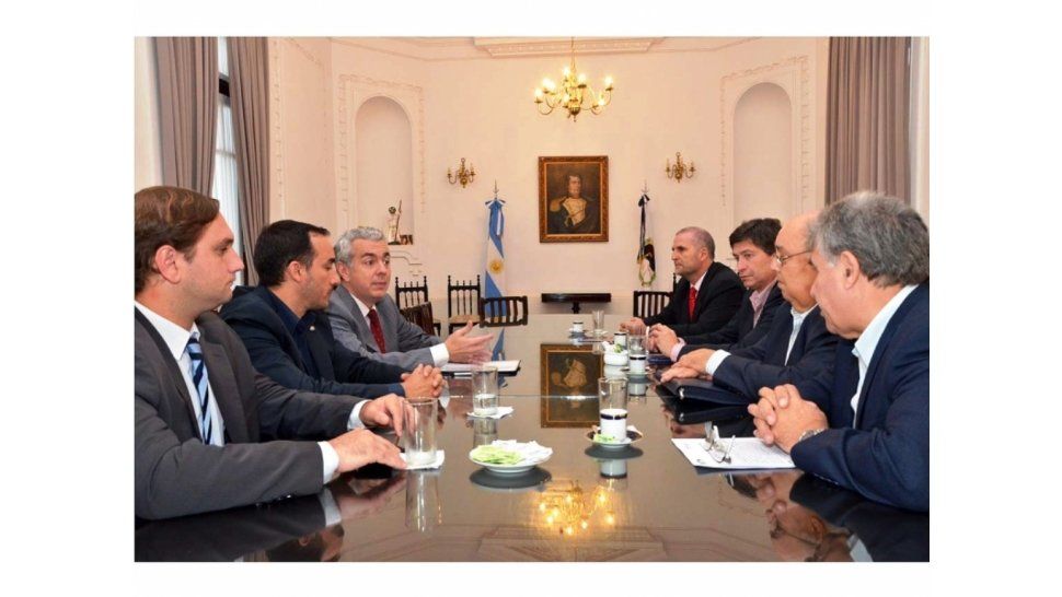 Reunión en Salón Blanco