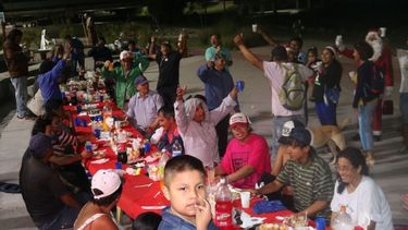 Foto ilustrativa de la cena navideña del 2019.