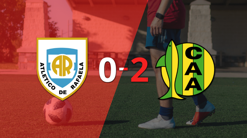 Atlético Rafaela no pudo ante la contundencia de Aldosivi y perdió por 2 a 0